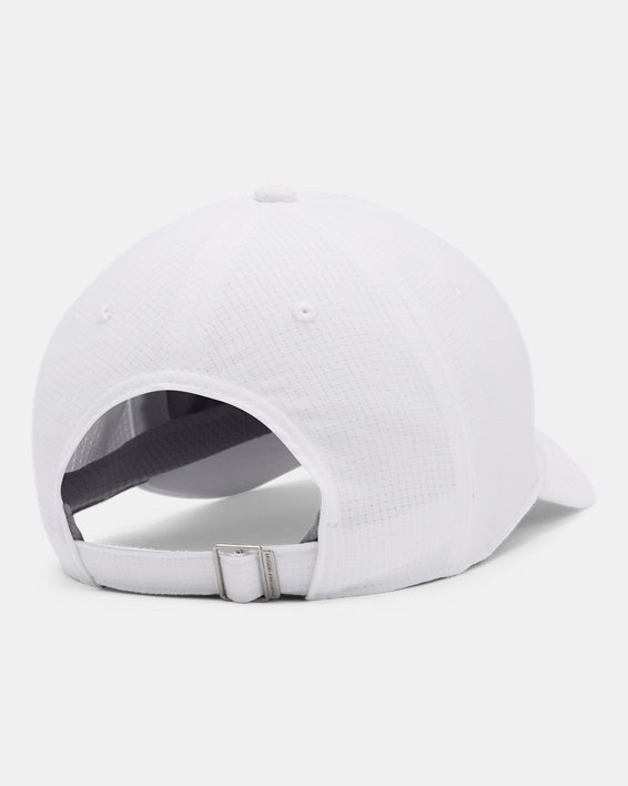 Women's UA ArmourVent Adjustable Cap in White image number 1